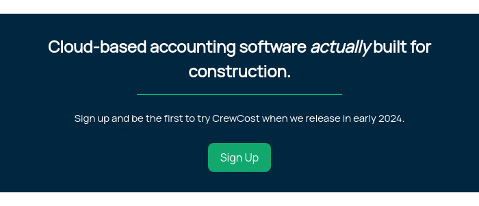 Cloud-based accounting software actually built for construction.